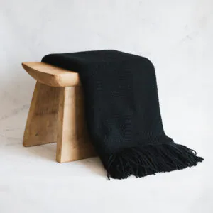 manta lisa negra 2