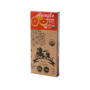Barra chocolate orgánico pomelo