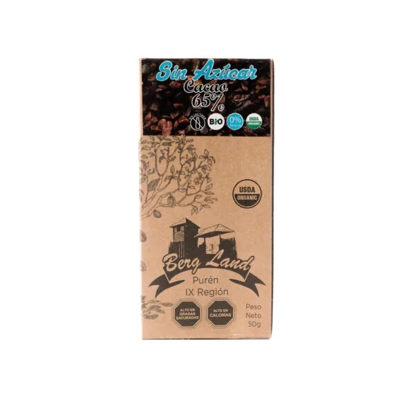 Barra chocolate Sin azucar