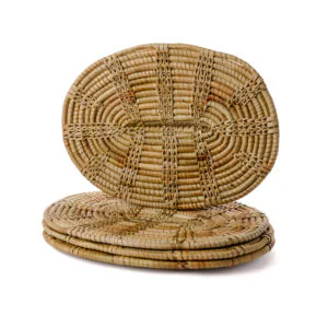 Individual ovalado pita natural