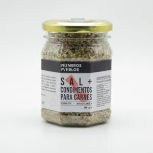 Sal con condimento para carnes