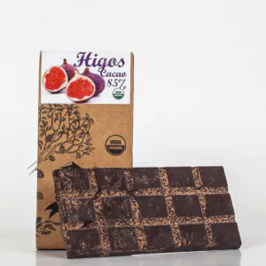 Barra chocolate orgánico higo