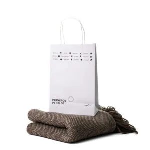 Bolsa papel Primeros Pueblos pequeña