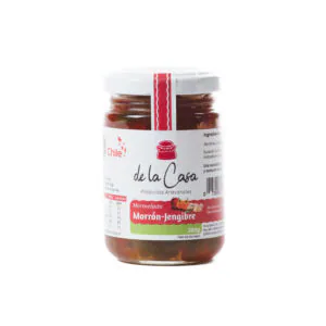 Mermelada de morrón jengibre