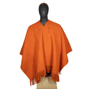 manta sin gorro naranja fuerte