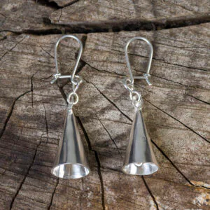 Aros de plata modelo Pilpil küskilla