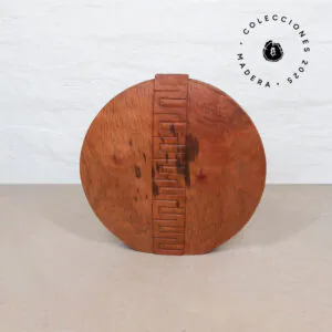 Escultura Ñimin de madera