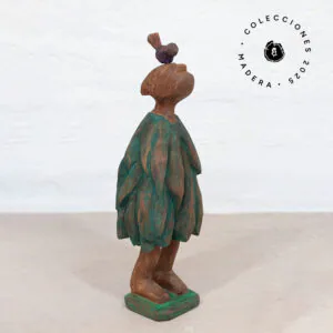 Escultura Hombre con pajarito