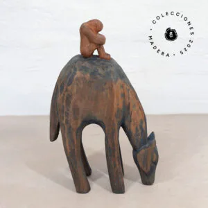 Escultura Hombre a caballo