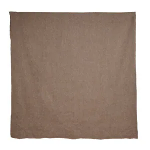 Alfombra telar color chocolate 255x220 cm.