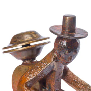 escultura hierro
