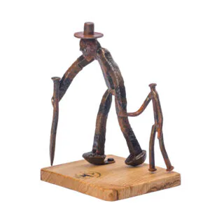 escultura hierro