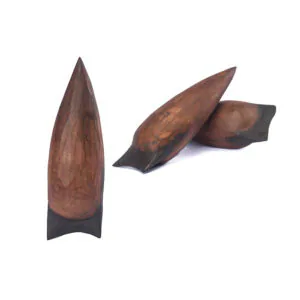Piñon de madera decorativo