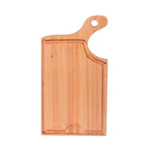 Tabla madera para asado con mango