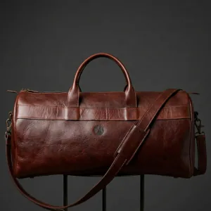 Bolso de viaje de cuero