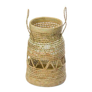 Canasto de pita XL con dos asas