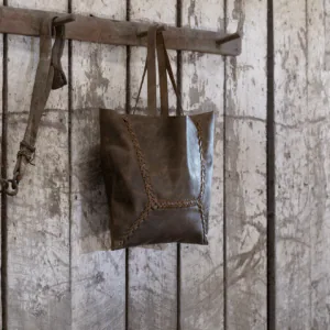 Cartera Alforja chocolate