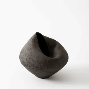 Vasija Irregular M negra