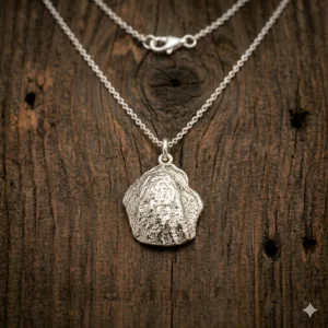 Collar de plata Mar