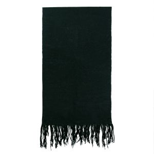 Echarpe telar negro 225x54 cm.